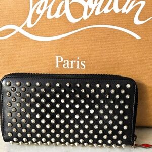 LOUBOUTIN Panettone Spiked WALLET